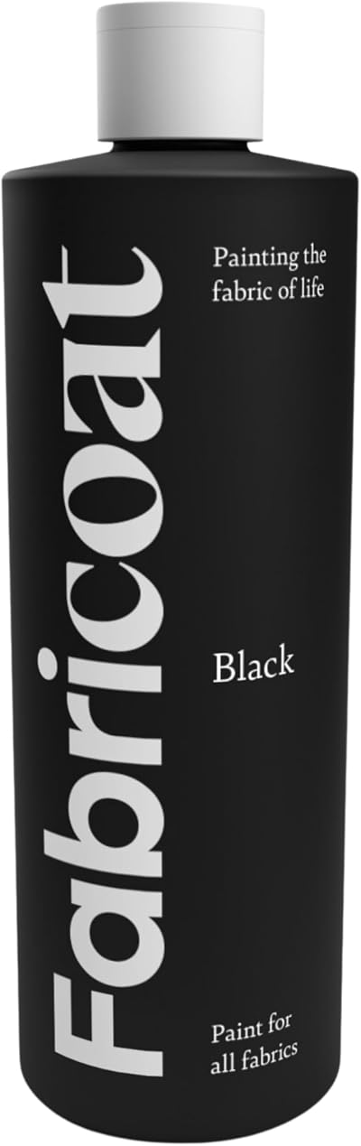 Fabricoat Fabric Paint 250ml Black - Change Colour of Any Fabric