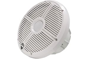 wet sounds | REVO 6-XWW | High Output Component Style 6.5" Marine Coaxial Speaker with RGB Backlighting and Enclosed White XW Grille