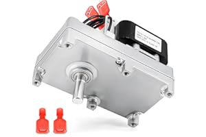 Hiorucet MF3573 Argue Feed Motor for Countryside 3500I, Countryside 3500L, Countryside 3500P, Countryside 3502 Insert, Countryside Queen Ann Leg, Magnum 6500 Furnace, 4RPM Clockwise, Replace MF3573