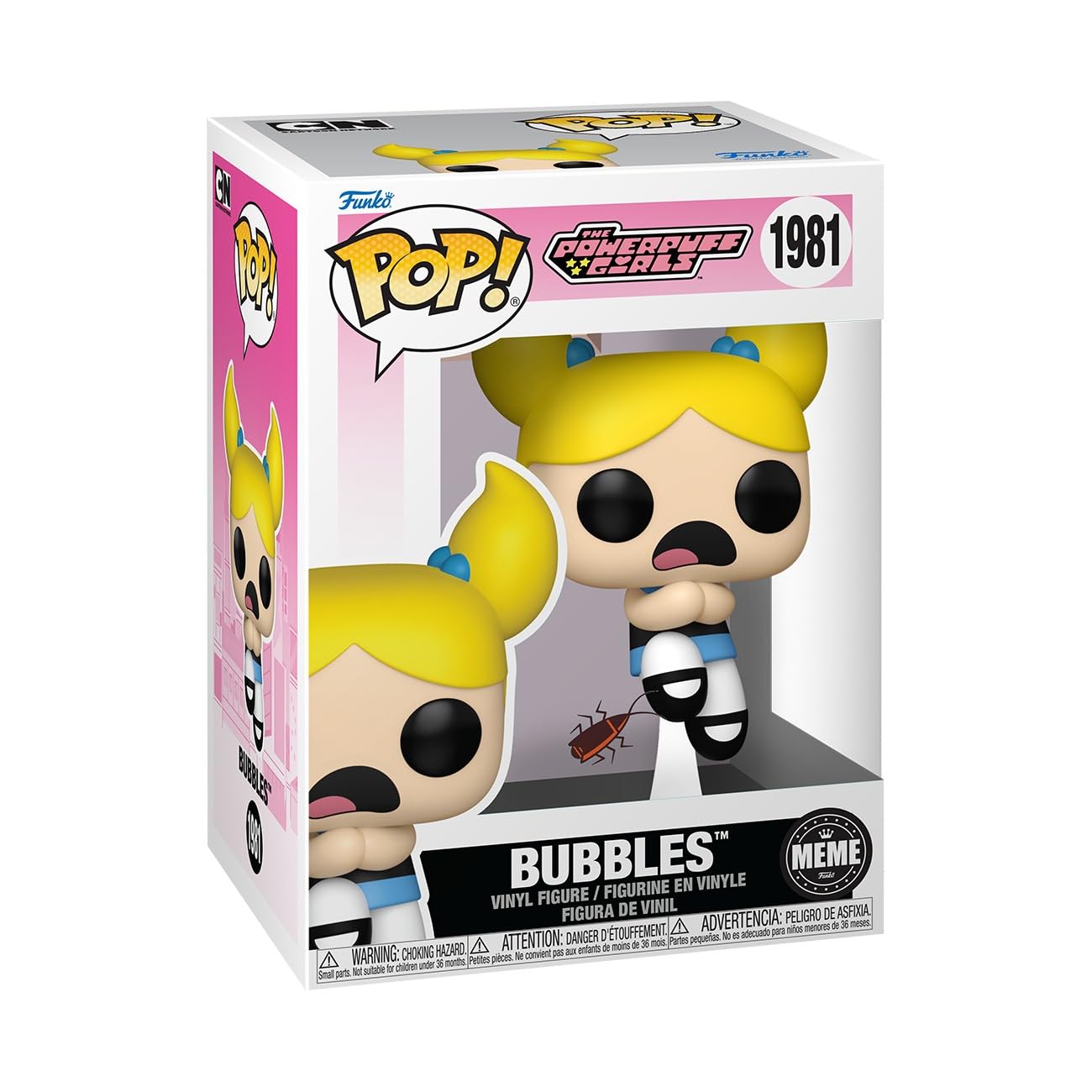 Funko Pop! Animation: Meme - Bubbles - The Powerpuff Girls