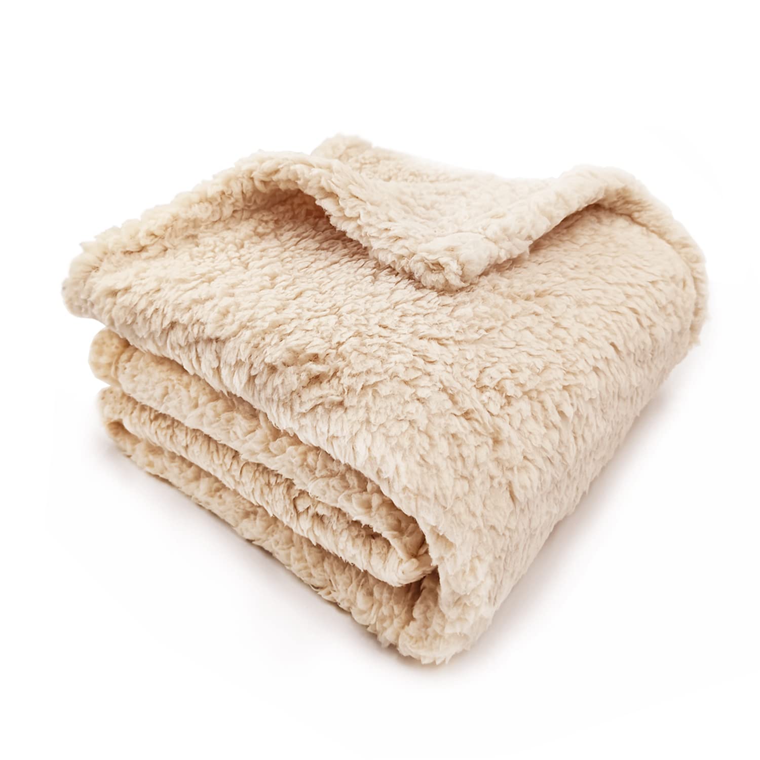 SUOXU Dog Blanket, Soft Warm Fluffy Fleece Sleeping Mat Bed Cover Cat Puppy Blanket,Pet Blanket for Kitten Small Dog and Other Small Animals 80x60cm Machine Washable