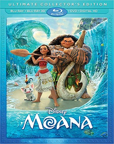 Amazon.com: Oceania (Blu-Ray 3D Steelbook + 2D);Moana [Import