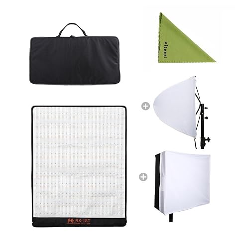 Falcon Eyes RX-18T 62W Photo Light Portable LED Photo Flexible Lighting ...