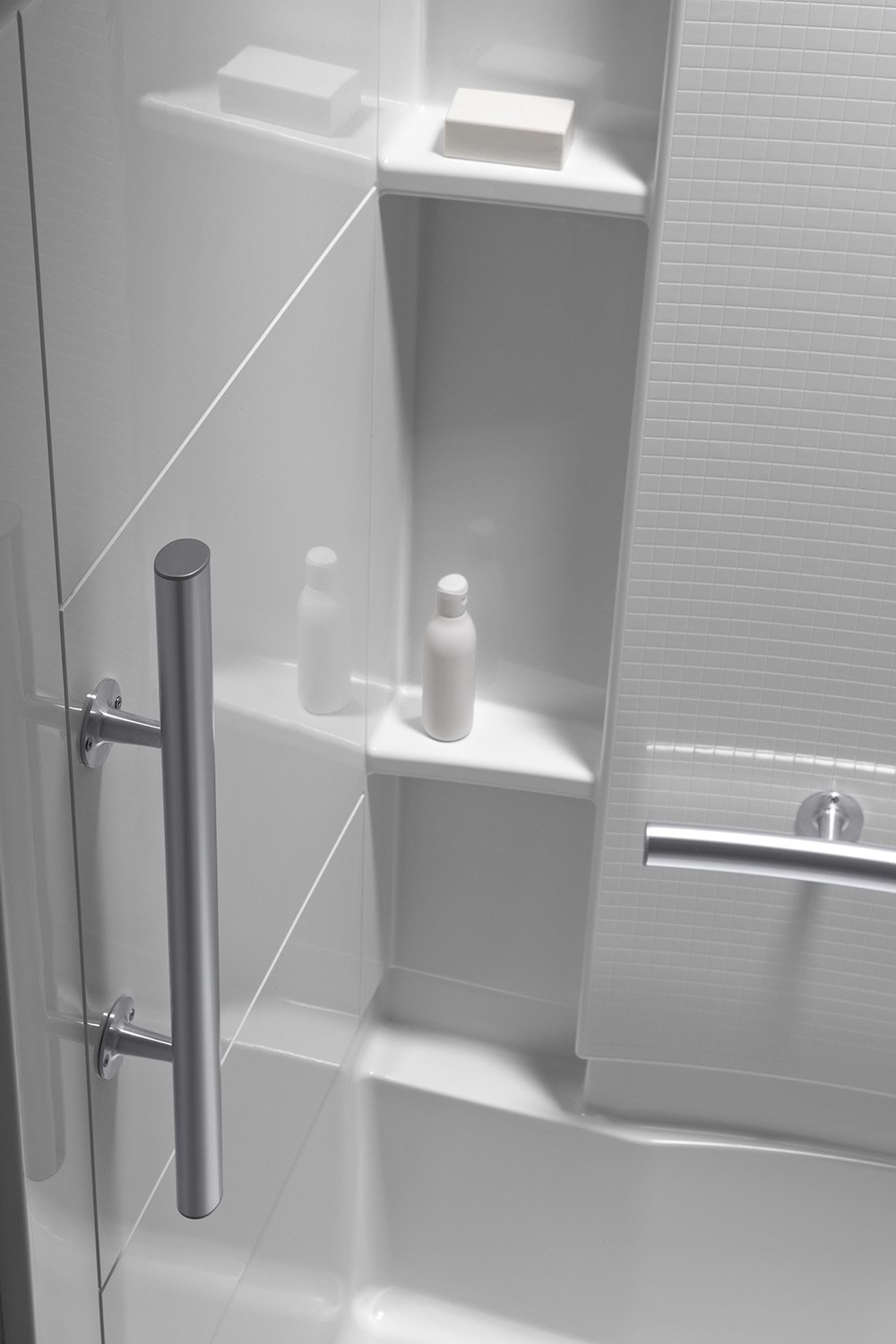 White STERLING 72290103V0 Accord 36Inch x 60Inch x 741/2Inch