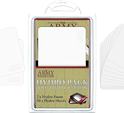 The Army Painter Hydro Pack Wet Palette Refill - 50 Sheets & 2 Sponges