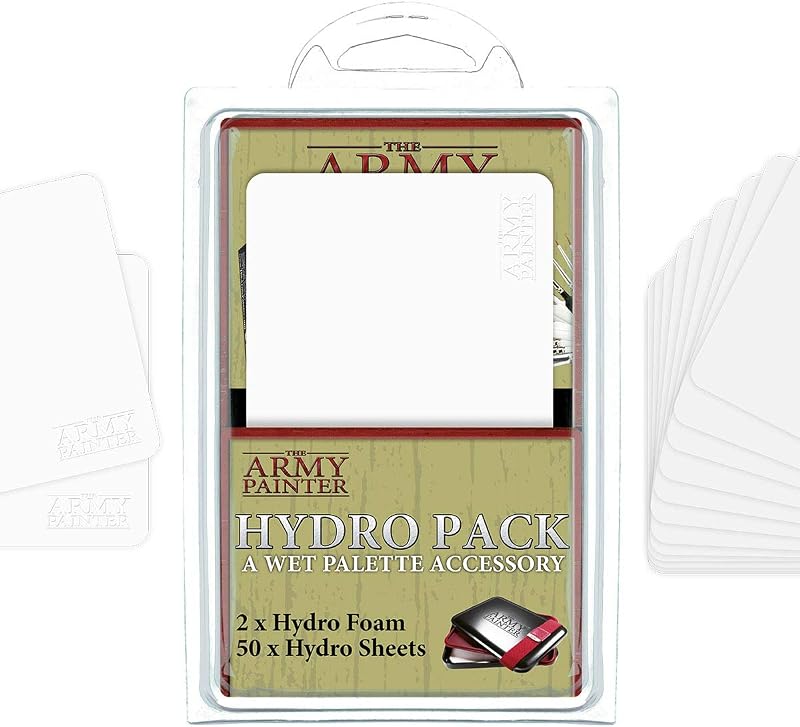 The Army Painter Hydro Pack Wet Palette Refill - 50 Sheets & 2 Sponges
