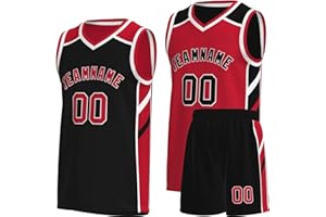Custom Reversible Basketball Jersey for Men Youth Athletic Printed Team Name Number Logo