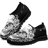 Gekhuqory Loafers for Women Anti-Skid Running Sneakers Fashion Walking Shoes Breathable Casual Flat