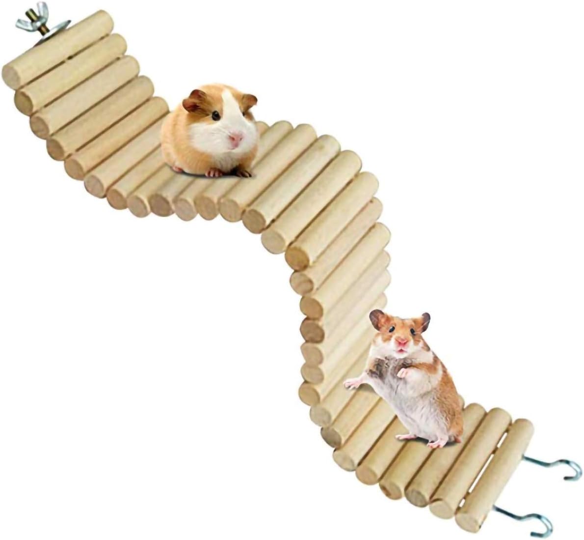 wooden gerbil cage