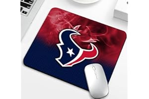 ZYJTEK Gaming Mouse Pad for Football Sports Fans,Blue Red Design Non-Slip Rubber Base Square Mousepad for Computers Laptop Desk Mat