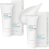Gentle Daily Face Wash for Deep Cleansing and Refreshing Skin For a.t.o.m.y Evening Care Foam Cleanser (150ml x 2 packs)