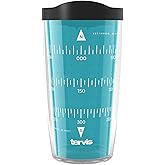 Tervis Nautical Collection Course Corrector Made in USA Double Walled Insulated Tumbler Travel Cup Keeps Drinks Cold & Hot, 16oz, Classic