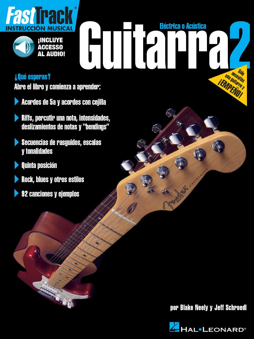 Fasttrack Guitar Method - Spanish Edition: Book 2