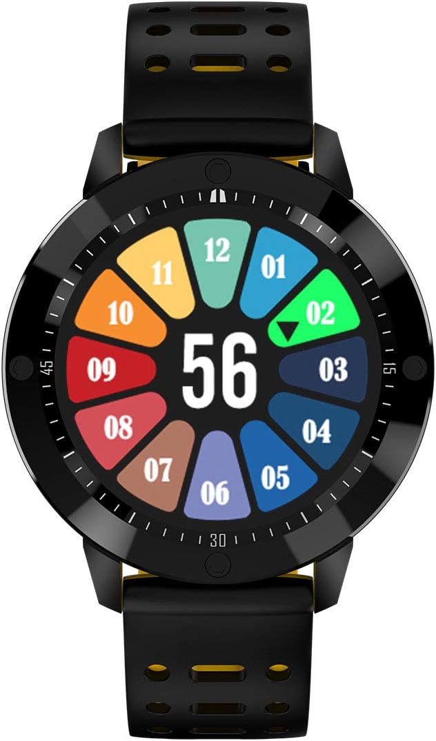 ZMDHLY Smart Watch - Take Pictures, Listen to Music, Active Fitness Tracker Heart Rate Monitor Sports Men's and Women's Smart Watch,Black