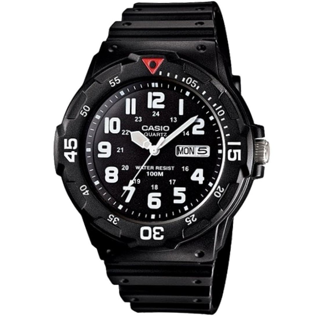 Casio Collection, Men’s Collection Casual Watch, Black, MRW-200H-1BVEG