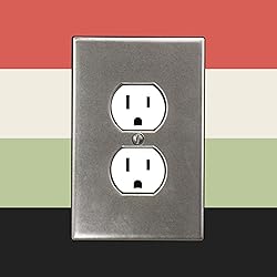 Questech Decor Single Duplex Electrical Outlet