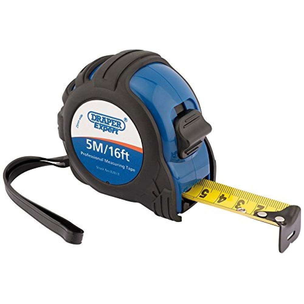 Draper 82813 Expert 5M/16ft Professional Measuring Tape Black and 5 m/16 ft