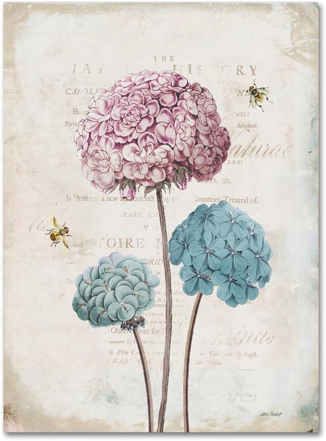 Geranium Study I Pink Flower by Katie Pertiet