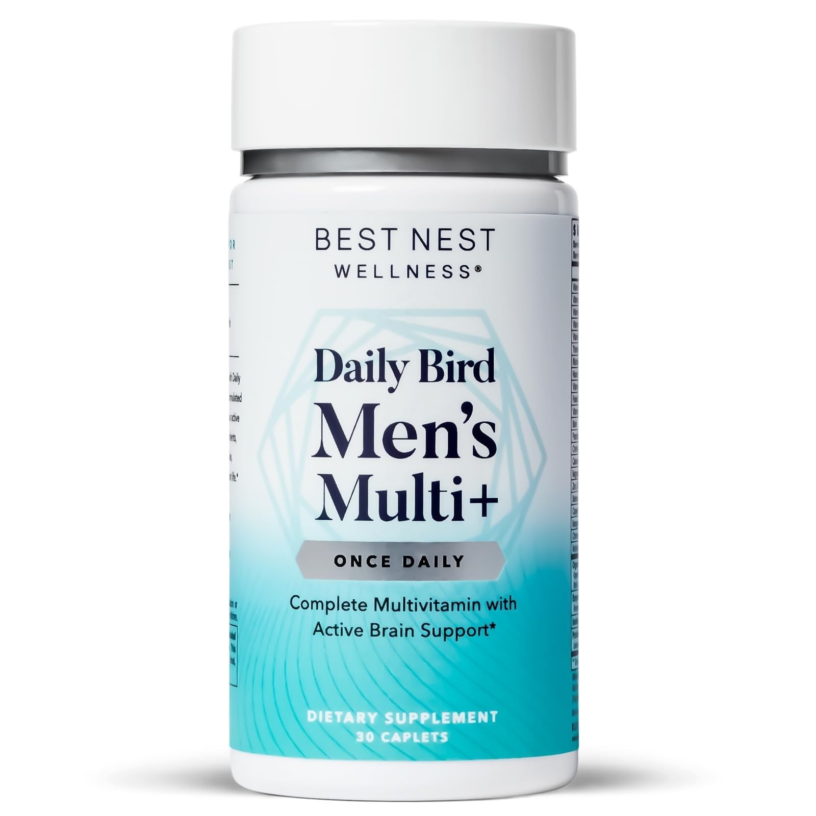 Photo 1 of 1/26 Best Nest Wellness Men's Multi Plus - Daily Multivitamin for Brain & Energy Health Support - Daily Multivitamin for Men - Probiotics & Digestive Enzyme Formula - 30 Caplets