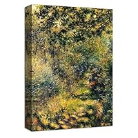 Canvas Wall Art Young Woman by Pierre Auguste Renoir Canvas Prints Home Artwork Decoration for Living Room,Bedroom - 12x18 inches