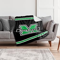 Marshall University Blanket, 60"x80" Primary Logo