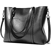 Pahajim Womens PU Leather Purses and Handbags Top Handle Satchel Bags Tote Bags Tote Purses for Women