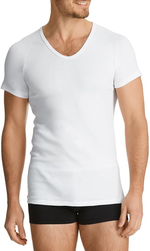 Bonds Men's Underwear Cotton Blend Deep Crew T-Shirt, White, 22: Amazon.com.au: Fashion