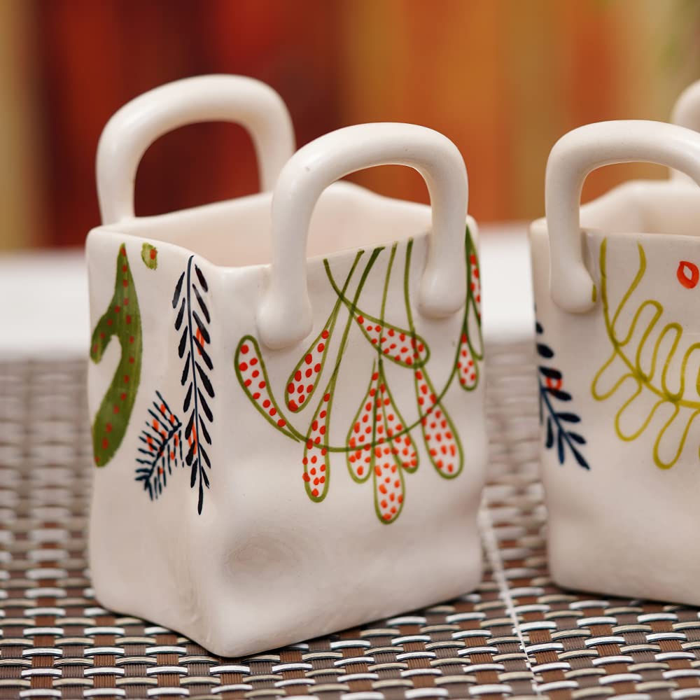 Tailos Ceramic Cutlery Basket Holder H' 12 cm Amazon.in Home & Kitchen