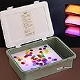 Light Table Manipulatives | Light Box for Kids | Sand Painting Light Box | Light Up Sensory Table | Light Table Toys | Kids Light Table | Shine Bright Light Box | 18"LED Light Box 3 Modes(Green)