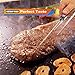Digital Meat Cooking Thermometer Probe - Supertempo Stainless Steel Long Probe Electric Instant Read Thermometers For BBQ Polder Kitchen Grill Bath Water, Black + Red