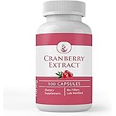 PURE ORIGINAL INGREDIENTS Cranberry Extract, (100 Capsules) Always Pure, No Additives Or Fillers, Lab Verified