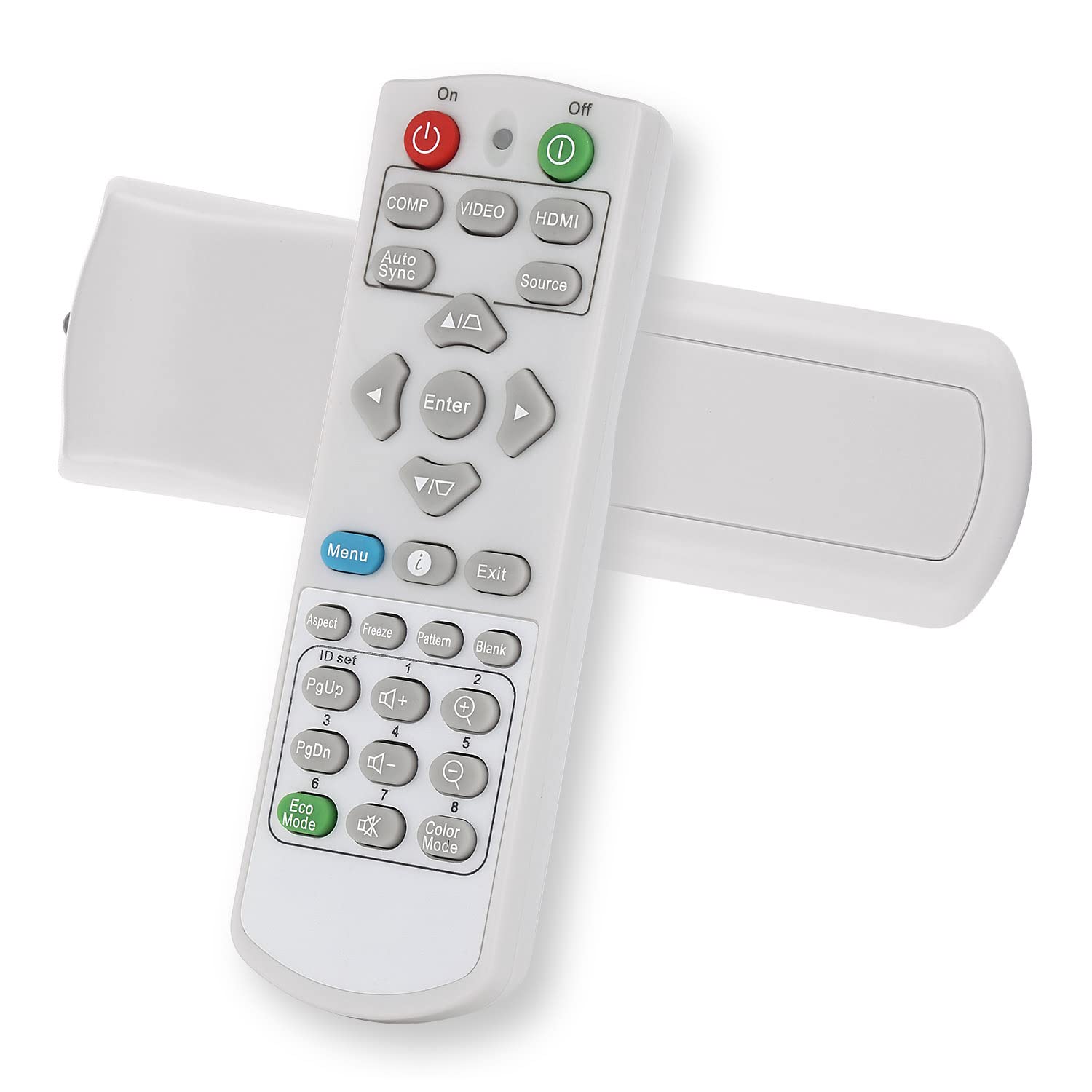 Aimdio A-00010005 Remote Control for VIEWSONIC PA503S PA503W PG700WU PX700HD PA500S PA500X PA503SP PA503XP PA503X PS500X PS501W PS501X Projectors Replacement Remote Controller