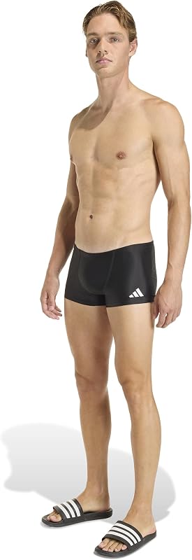 Uomo Sport Swim Boxers Swimwear, Black, 42