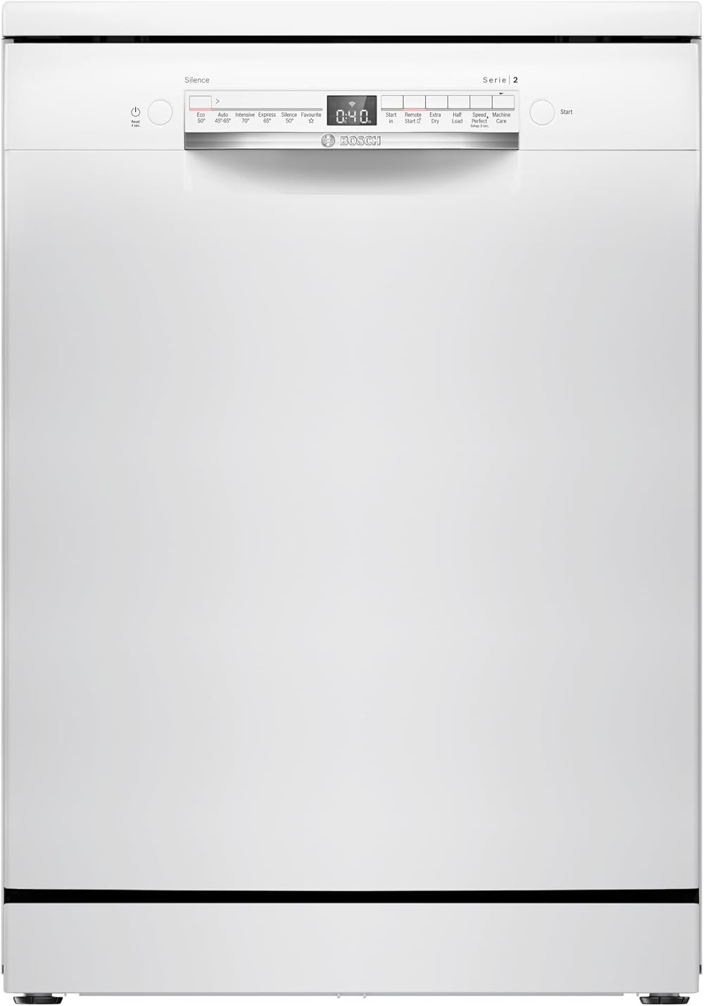 Bosch Series 2 Free-Standing Dishwasher 60 cm White ExtraDry