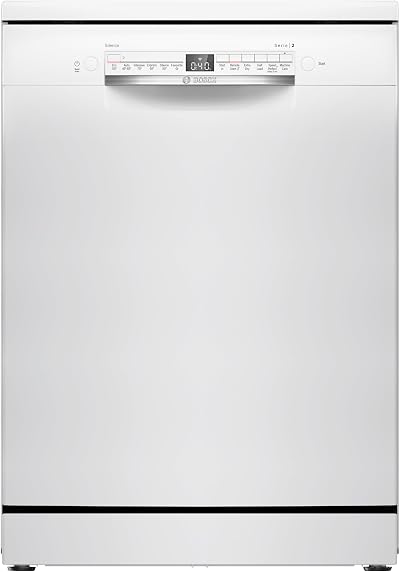 Bosch Series 2 Free-Standing Dishwasher 60 cm White ExtraDry