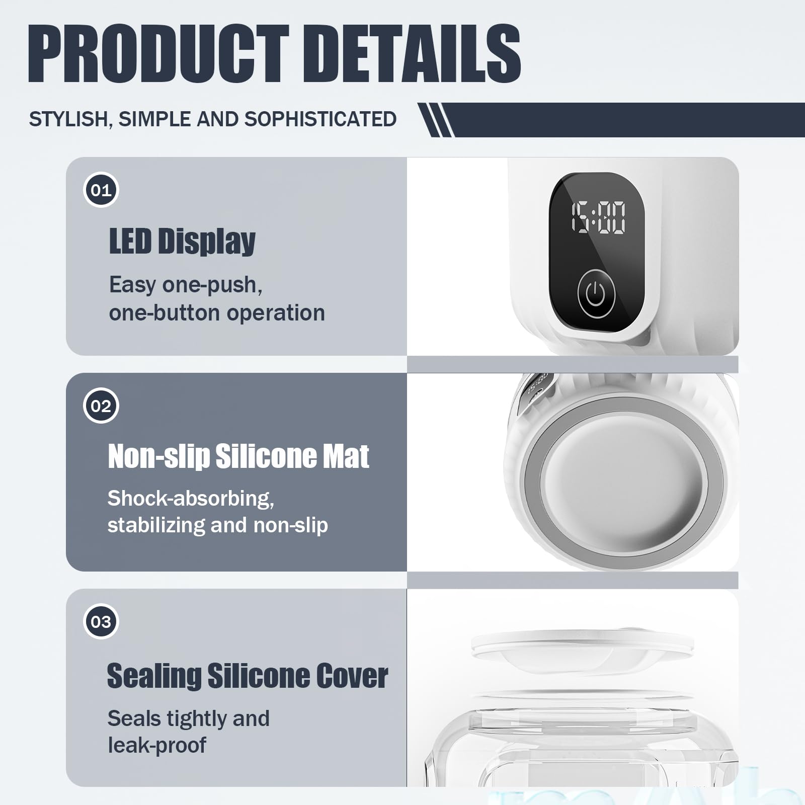 Underwear Washing Machine, Upgrade Mini Portable Washing Machine Rechargeable Underwear Washer Deep Cleans Small Clothes for Apartment, Dorm, RV, Travel & Hotel Use