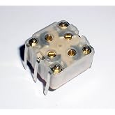2pcs 433DF Radio 4 Groups PVC Film Variable Capacitor 2X140PF+2X35PF 21X21X12.5mm
