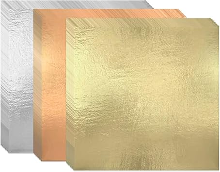 300 Pezzi Di Foglia D Oro 16x16 Cm Imitazione Foglia Oro Foglio D Oro Foglio D Oro Foglio D Oro Foglio D Argento Foglio Di Oro Rosa Per Arti Artigianato Decorazione Artigianale 3 Colori Amazon It Casa E Cucina
