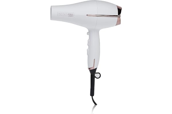 Conair 362C Infiniti Pro Tourmaline Ceramic Soft Touch Full Size Hair Dryer, 1875 Watts, Includes Concentrator, 3 Heat/2 Spee