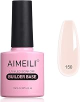 AIMEILI 8 in 1 Nude Builder Gel 150 x 10ml Clear Sheer UV/LED