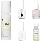 Dazzle Dry Touch of Love Nail Treatment System Kit - Natural, Pink, 4 Count