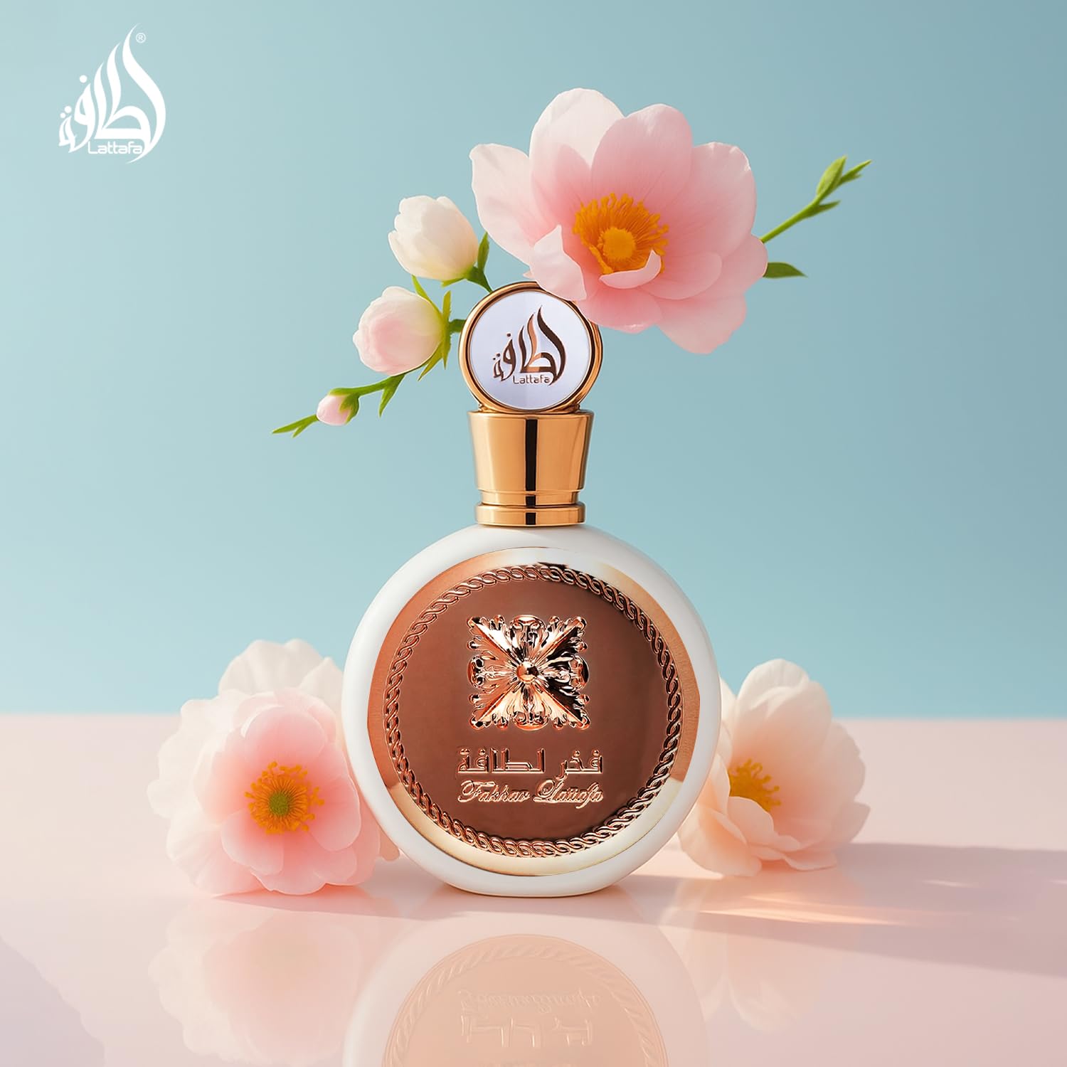 Lattafa Fakhar - Floral, Fruity Fresh, Sweet - Eau de Parfum Long-Lasting Fragrance for Women, 3.40 Ounce / 100 ml