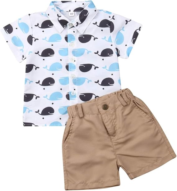 baby boy flamingo outfit