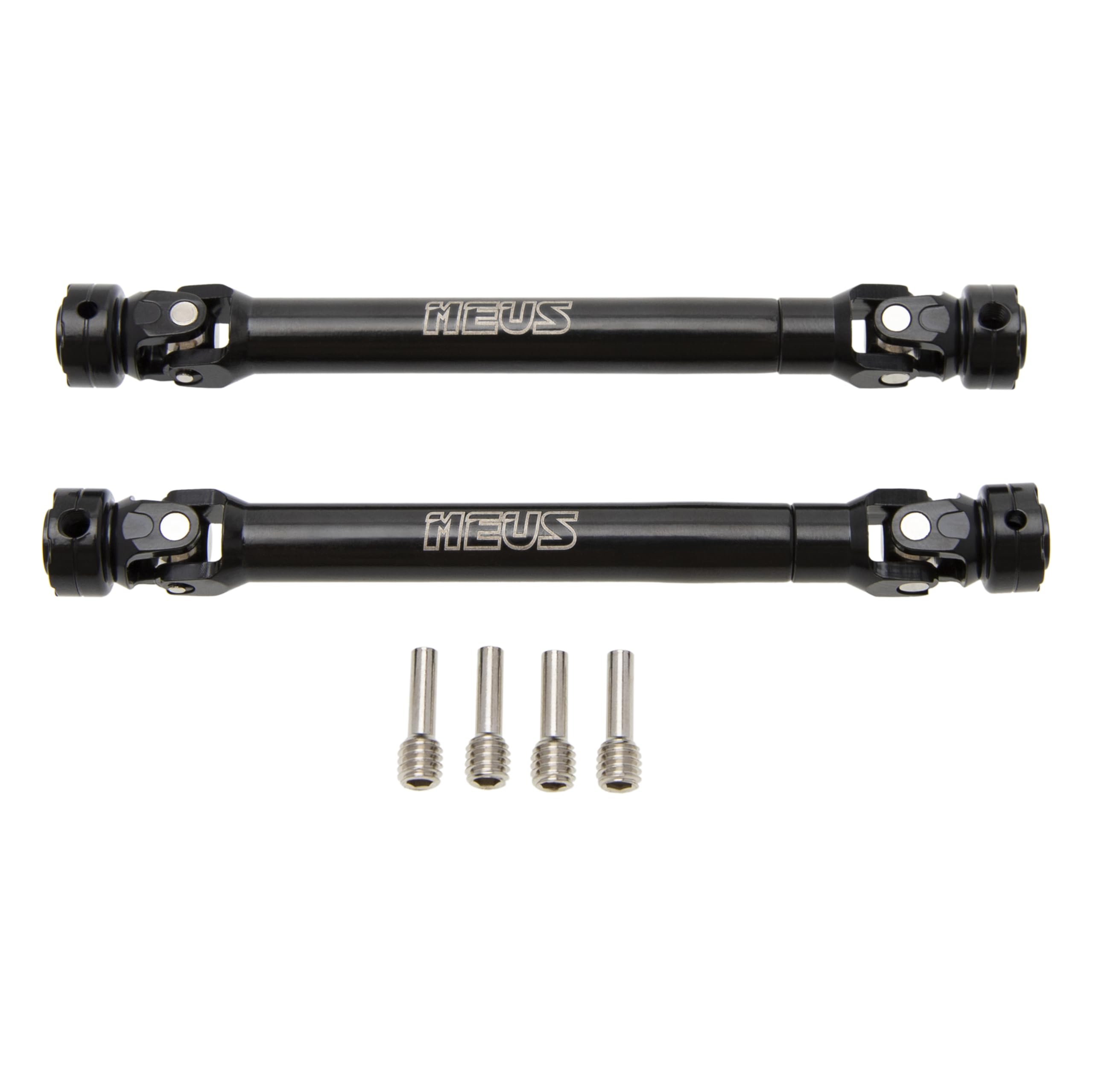 Photo 1 of MEUS RACNIG 2pcs TRX4 SCX10 Driveshafts for 1/10 RC Crawler Traxxas TRX4/Axial SCX10/Tamiya CCO1/Redcat Gen8 etc.. (109mm)