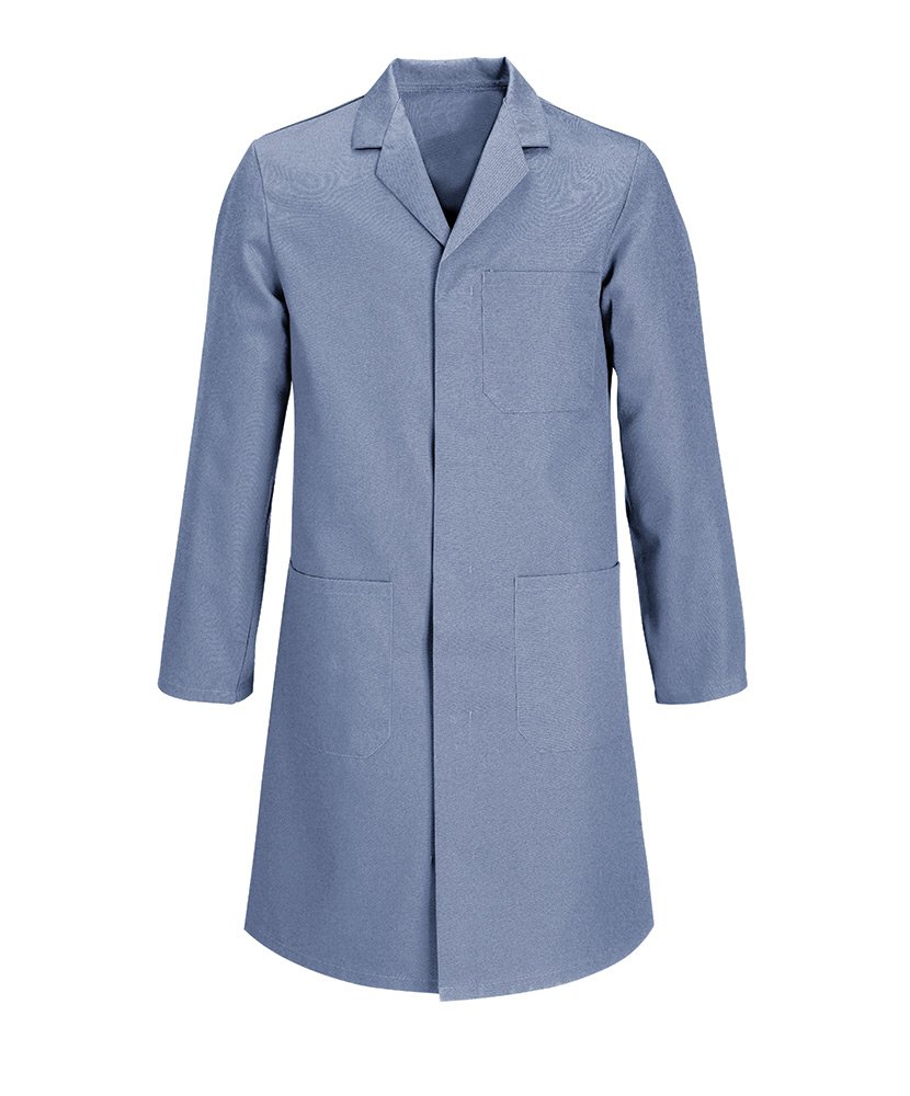 Alexandra AL-WL1PO-116 Men's Stud Coat, Plain, Size 116 cm Chest (46"), Postman Blue