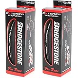 BRIDGESTONE(ブリヂストン) EXTENZA（エクステンザ）R1X ロードタイヤ ブラック 2本セット 700x25C F301131BL(R1X-7025)