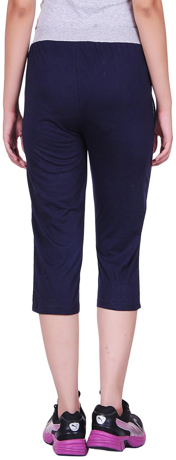 dfh women's relaxed fit capris