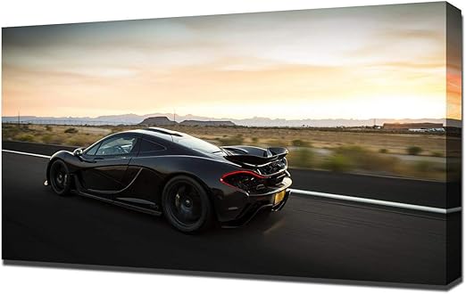 Amazon Com Lilarama Usa 2014 Mclaren P1 V11 Canvas Art Print Wall Art Canvas Wrap Posters Prints