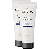 Cremo Cooling Shave Cream, 6 fl oz (Pack of 2)
