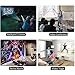 Mini Video Projector 1500 Lumens , FUJSU HD Outdoor/Indoor Home LED Projector with Free HDMI Support 1080P for Home Cinema Theater TV Laptop Game SD iPad iPhone Android Smartphone